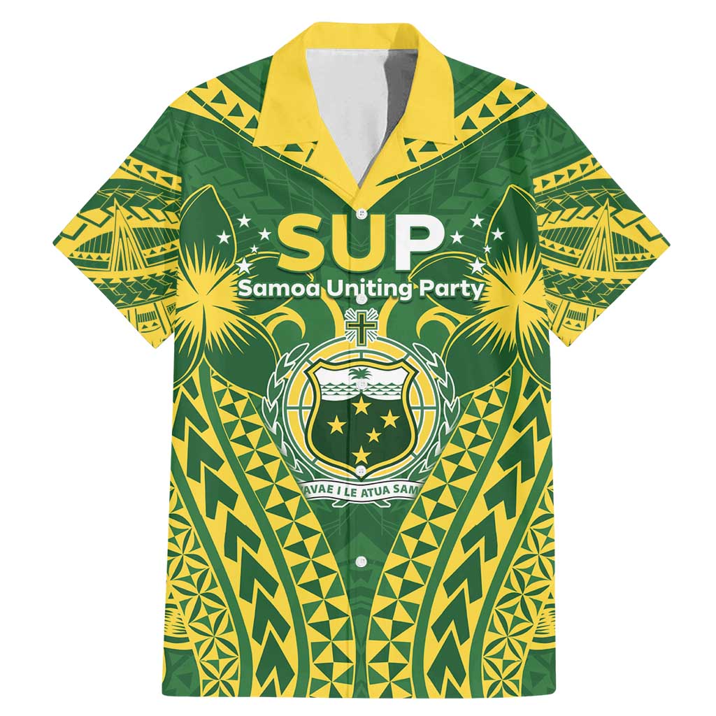 Samoa SUP Family Matching Mermaid Dress and Hawaiian Shirt Samoan Coat Of Arms - Polynesian Pride