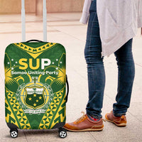 Samoa SUP Luggage Cover Samoan Coat Of Arms - Polynesian Pride