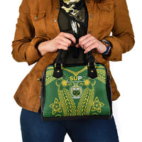 Samoa SUP Shoulder Handbag Samoan Coat Of Arms - Polynesian Pride