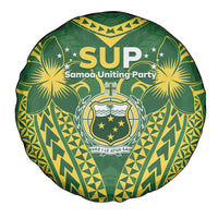 Samoa SUP Spare Tire Cover Samoan Coat Of Arms - Polynesian Pride