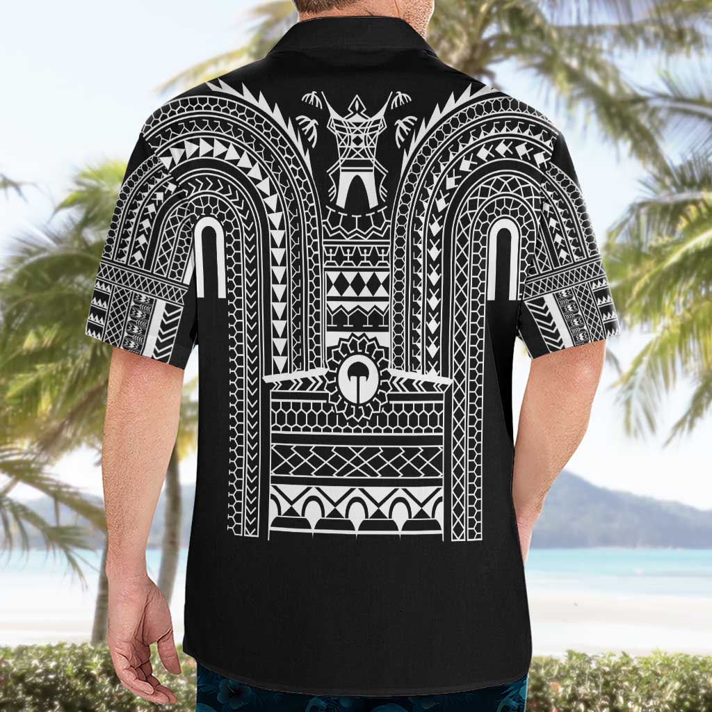 Philippines Igorot Tribal Art Tattoo Black Hawaiian Shirt - Polynesian Pride