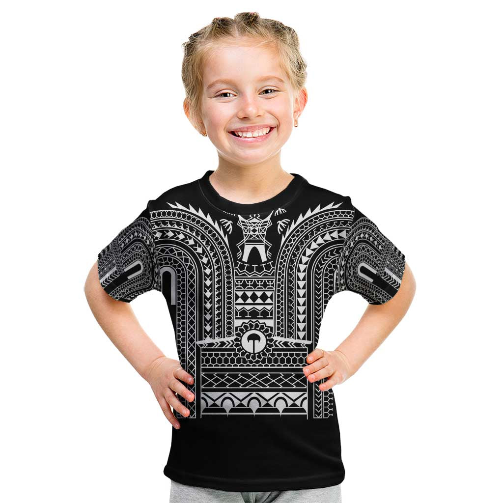 Philippines Igorot Tribal Art Tattoo Black Kid T Shirt - Polynesian Pride