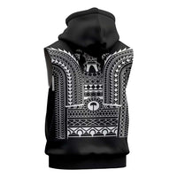 Philippines Igorot Tribal Art Tattoo Black Sleeveless Zip Hoodie LT05 - Polynesian Pride