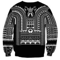 Philippines Igorot Tribal Art Tattoo Black Sweatshirt - Polynesian Pride