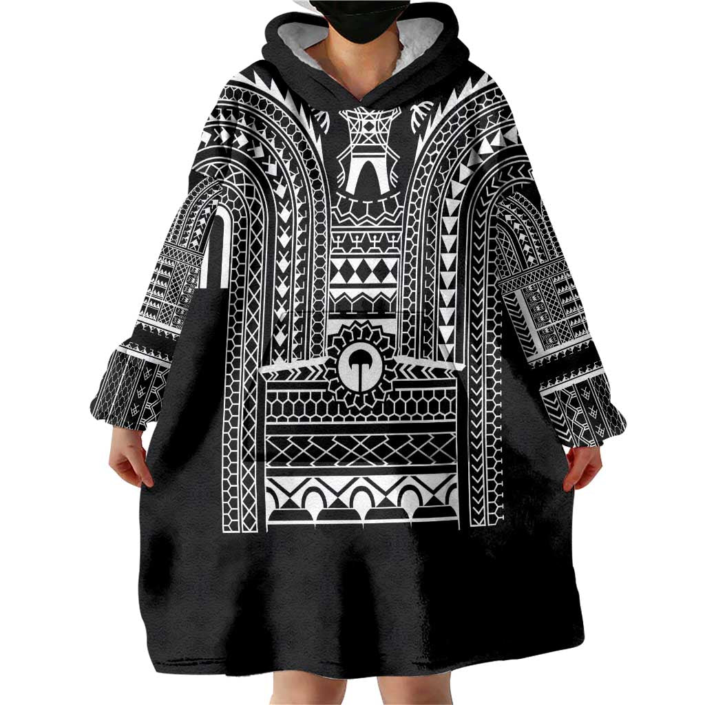Philippines Igorot Tribal Art Tattoo Black Wearable Blanket Hoodie LT05 - Polynesian Pride