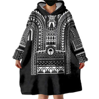Philippines Igorot Tribal Art Tattoo Black Wearable Blanket Hoodie LT05 - Polynesian Pride