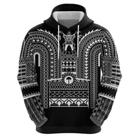 Philippines Igorot Tribal Art Tattoo Black Zip Hoodie - Polynesian Pride