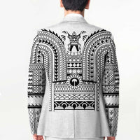 Philippines Igorot Tribal Art Tattoo White Blazer - Polynesian Pride