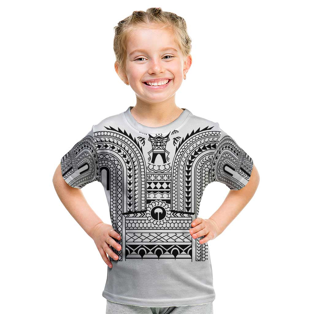 Philippines Igorot Tribal Art Tattoo White Kid T Shirt - Polynesian Pride