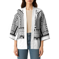 Philippines Igorot Tribal Art Tattoo White Kimono - Polynesian Pride