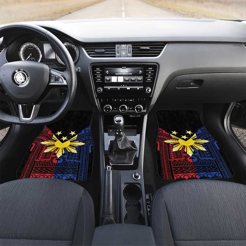 Philippines Sun Star Car Mats Igorot Tribal Inspiration - Polynesian Pride