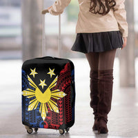 Philippines Sun Star Luggage Cover Igorot Tribal Inspiration - Polynesian Pride