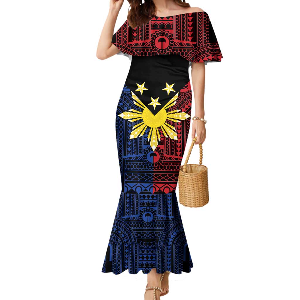 Philippines Sun Star Mermaid Dress Igorot Tribal Inspiration - Polynesian Pride