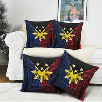 Philippines Sun Star Pillow Cover Igorot Tribal Inspiration - Polynesian Pride