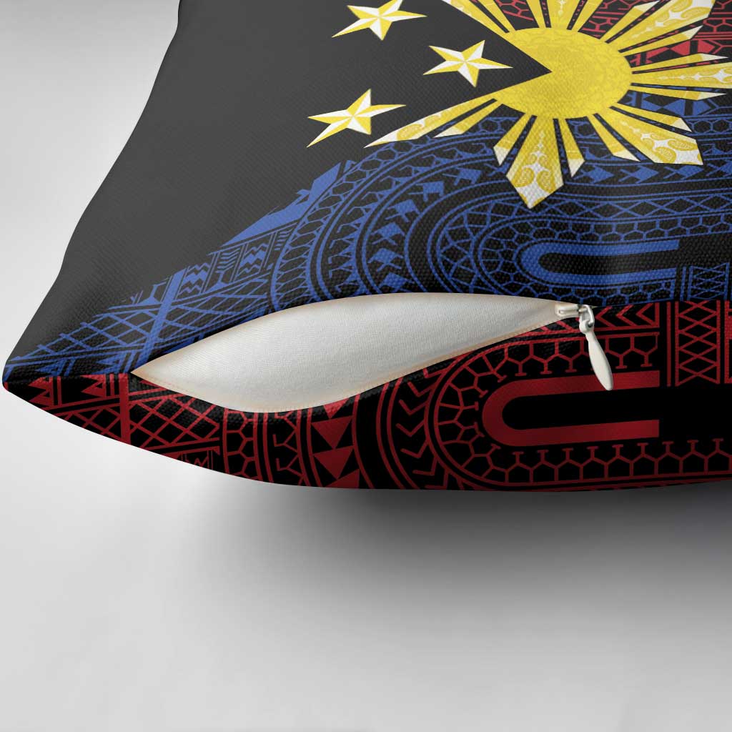 Philippines Sun Star Pillow Cover Igorot Tribal Inspiration - Polynesian Pride