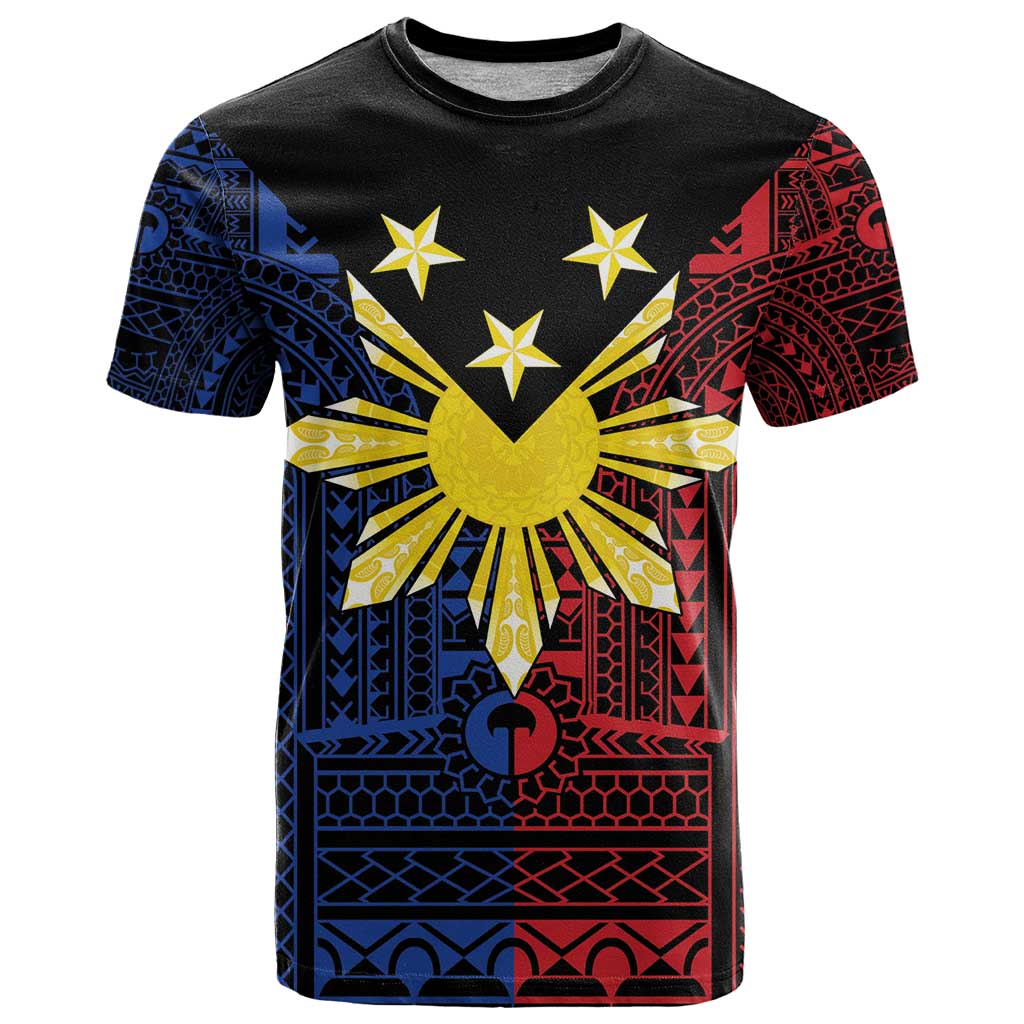 Philippines Sun Star T Shirt Igorot Tribal Inspiration - Polynesian Pride