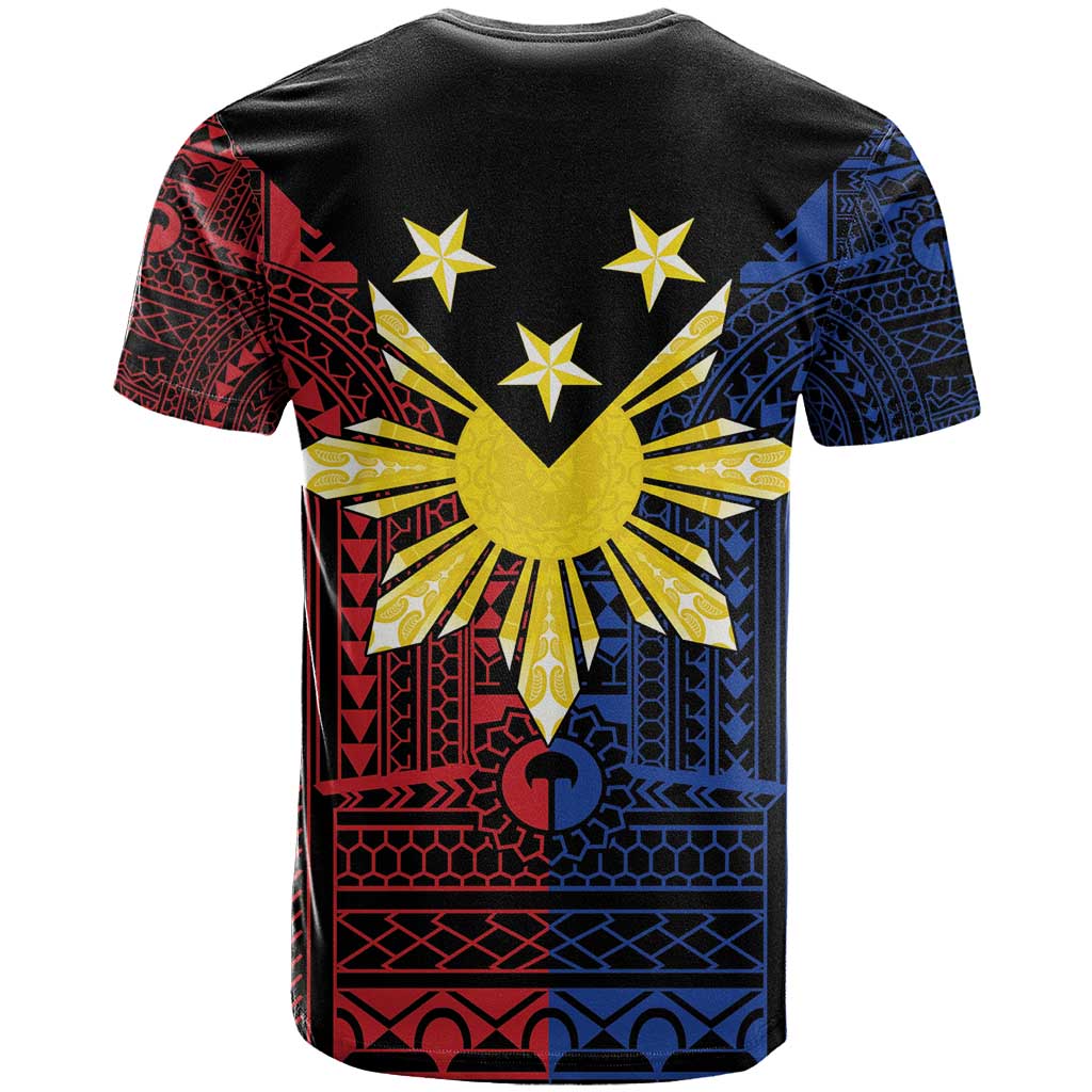 Philippines Sun Star T Shirt Igorot Tribal Inspiration - Polynesian Pride