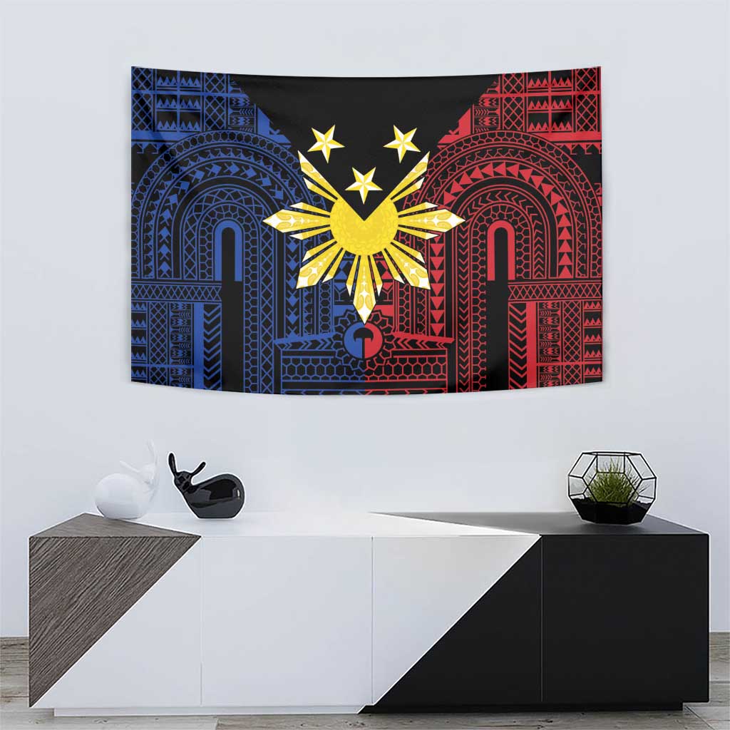 Philippines Sun Star Tapestry Igorot Tribal Inspiration - Polynesian Pride