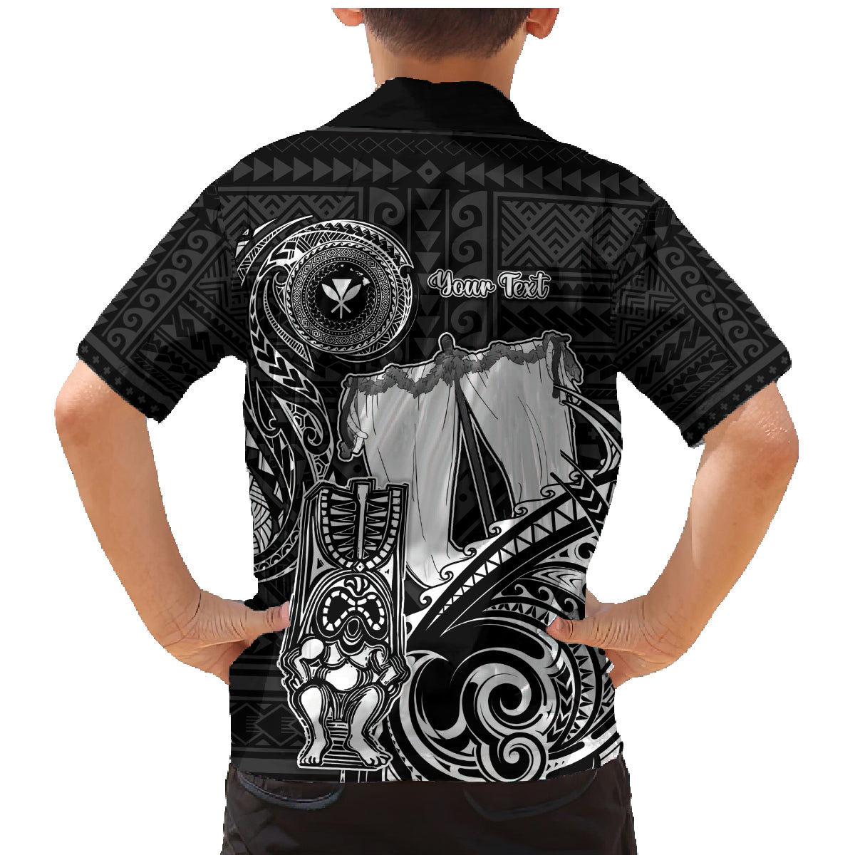 Personalized Hawaii Makahiki Season Family Matching Mermaid Dress and Hawaiian Shirt Akua Loa Polynesian Pattern LT05 - Polynesian Pride