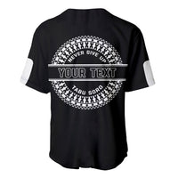 Personalized Fiji Obstacle Race 2023 Baseball Jersey Never Give Up LT05 - Polynesian Pride