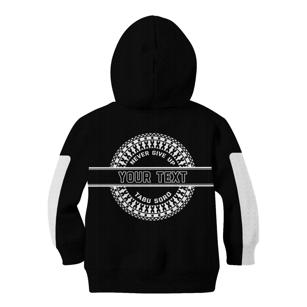 Personalized Fiji Obstacle Race 2023 Kid Hoodie Never Give Up LT05 - Polynesian Pride