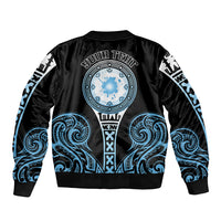 Personalized Fiji Obstacle Race 2023 Bomber Jacket Go Champion LT05 - Polynesian Pride