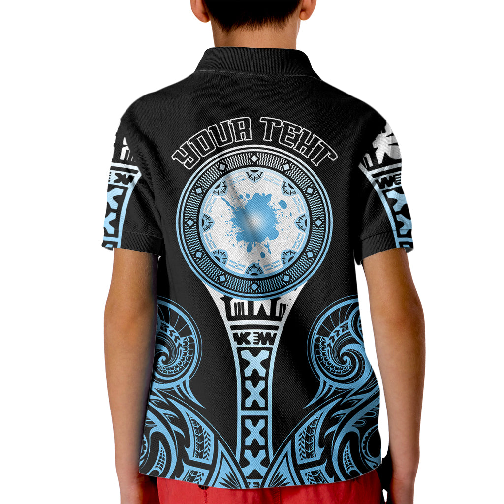 Personalized Fiji Obstacle Race 2023 Kid Polo Shirt Go Champion LT05 - Polynesian Pride