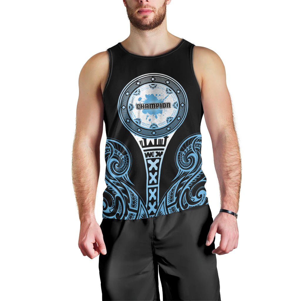 Personalized Fiji Obstacle Race 2023 Men Tank Top Go Champion LT05 - Polynesian Pride