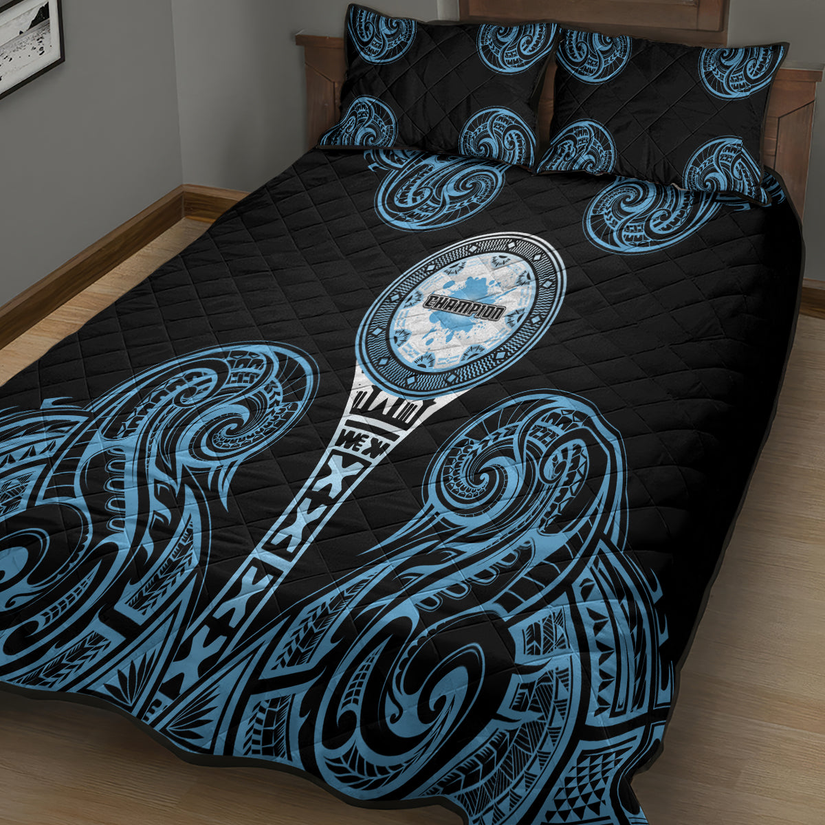 Fiji Obstacle Race 2023 Quilt Bed Set Go Champion LT05 - Polynesian Pride