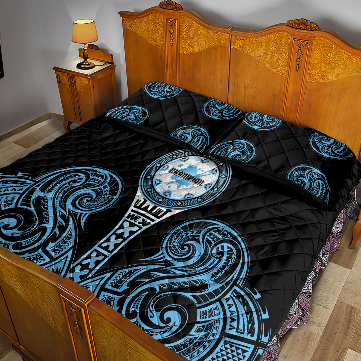 Fiji Obstacle Race 2023 Quilt Bed Set Go Champion LT05 - Polynesian Pride