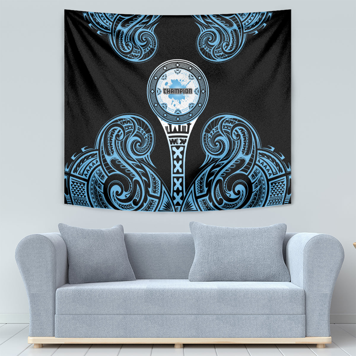 Fiji Obstacle Race 2023 Tapestry Go Champion LT05 - Polynesian Pride