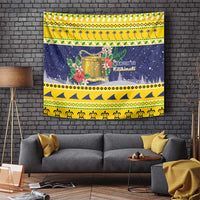 Tokelau Christmas Tapestry Tokelauan Badge Manuia Te Kilihimahi