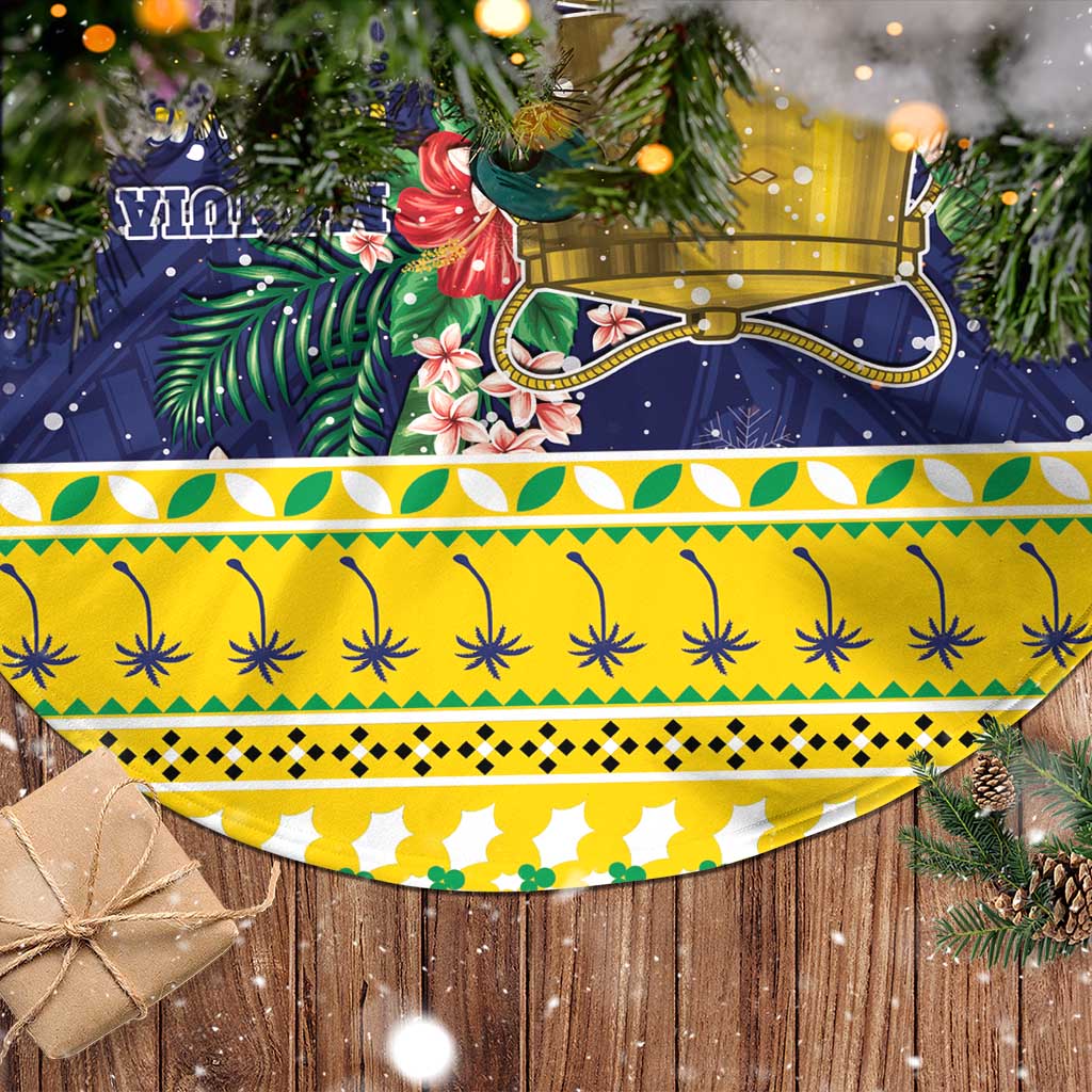 Tokelau Christmas Tree Skirt Tokelauan Badge Manuia Te Kilihimahi