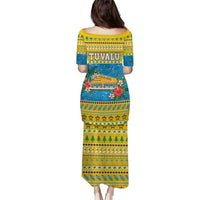 Tuvalu Christmas Puletasi Coat Of Arms Manuia Te Kilisimasi