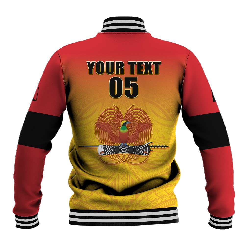 Papua New Guinea Rugby Custom Baseball Jacket Go Orchids Pacific Champions