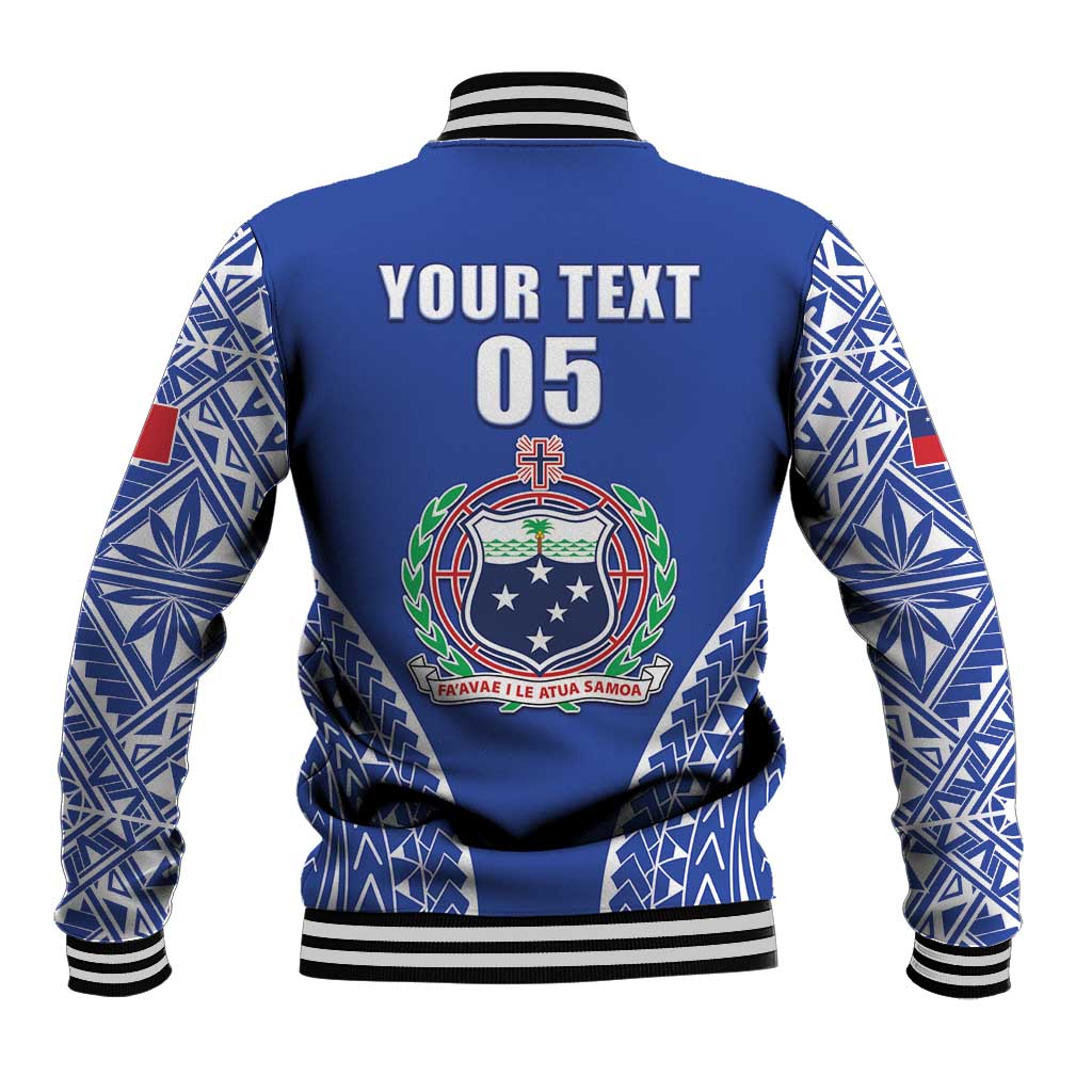 Fetu Samoa Rugby Custom Baseball Jacket Go Champions