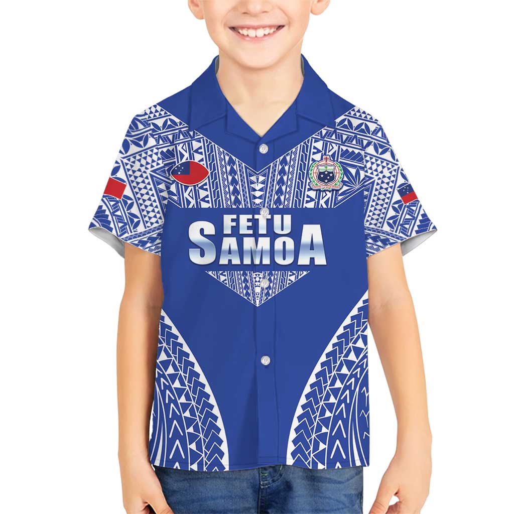 Fetu Samoa Rugby Custom Family Matching Summer Maxi Dress and Hawaiian Shirt Go Champions
