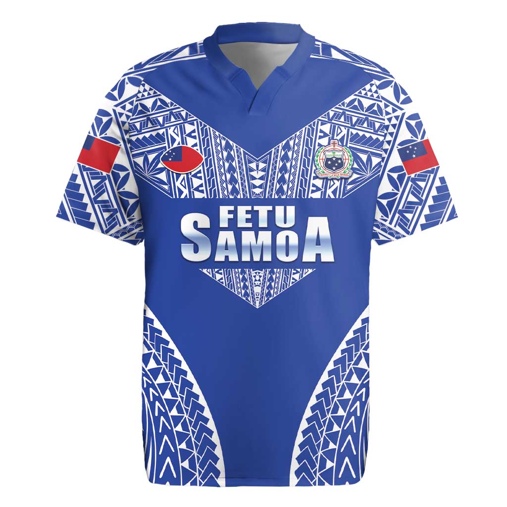 Fetu Samoa Rugby Custom Rugby Jersey Go Champions