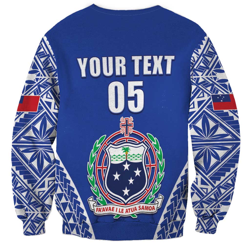 Fetu Samoa Rugby Custom Sweatshirt Go Champions
