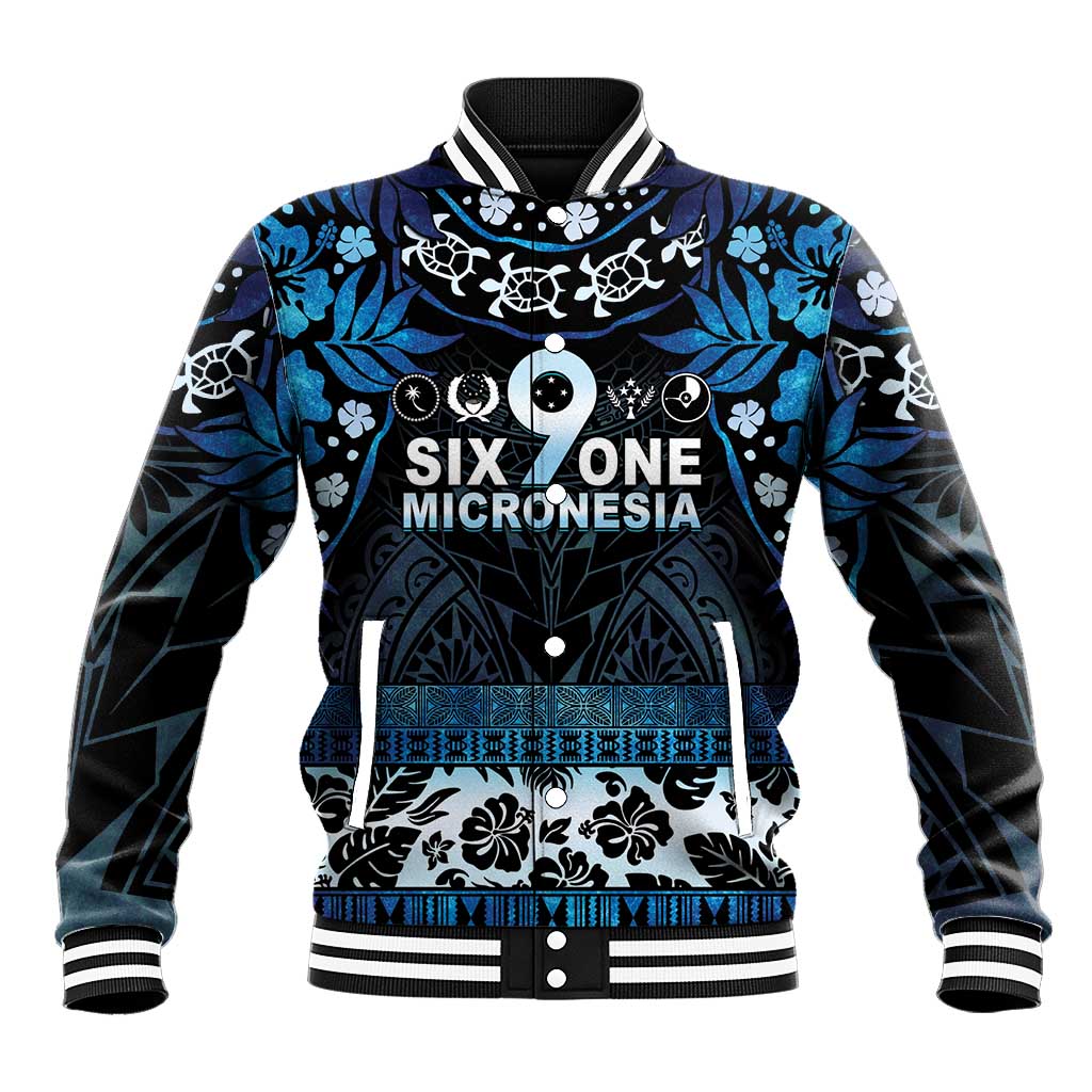 Micronesia FSM 691 Baseball Jacket Respect Culture