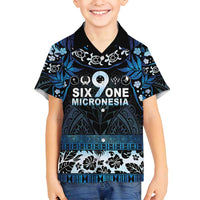 Micronesia FSM 691 Family Matching Tank Maxi Dress and Hawaiian Shirt Respect Culture