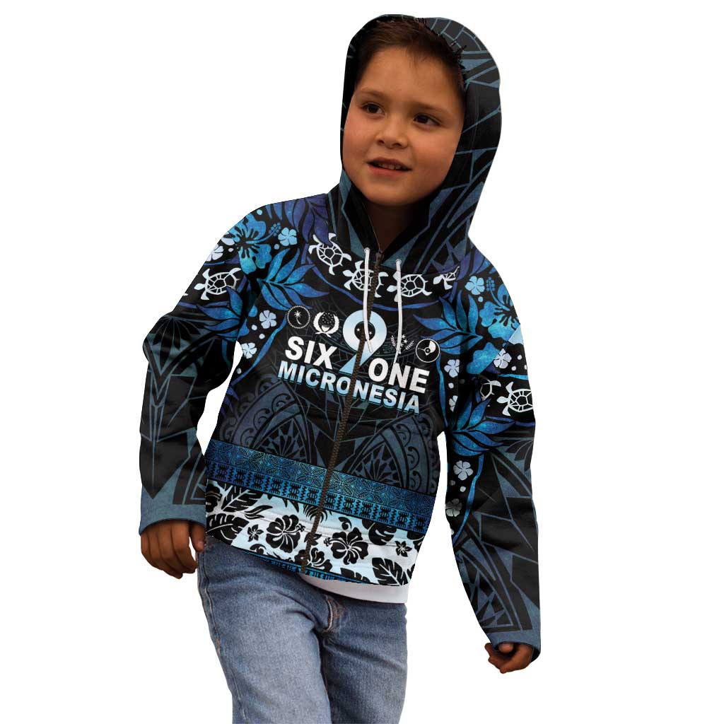 Micronesia FSM 691 Kid Hoodie Respect Culture