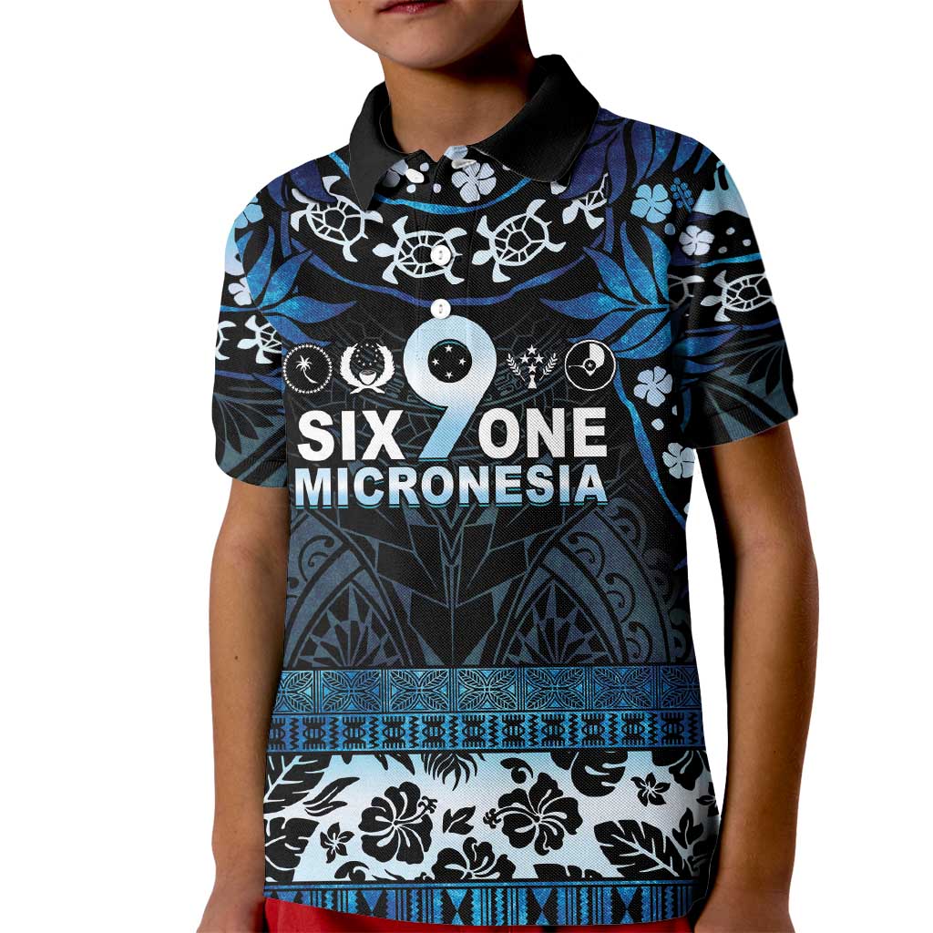 Micronesia FSM 691 Kid Polo Shirt Respect Culture
