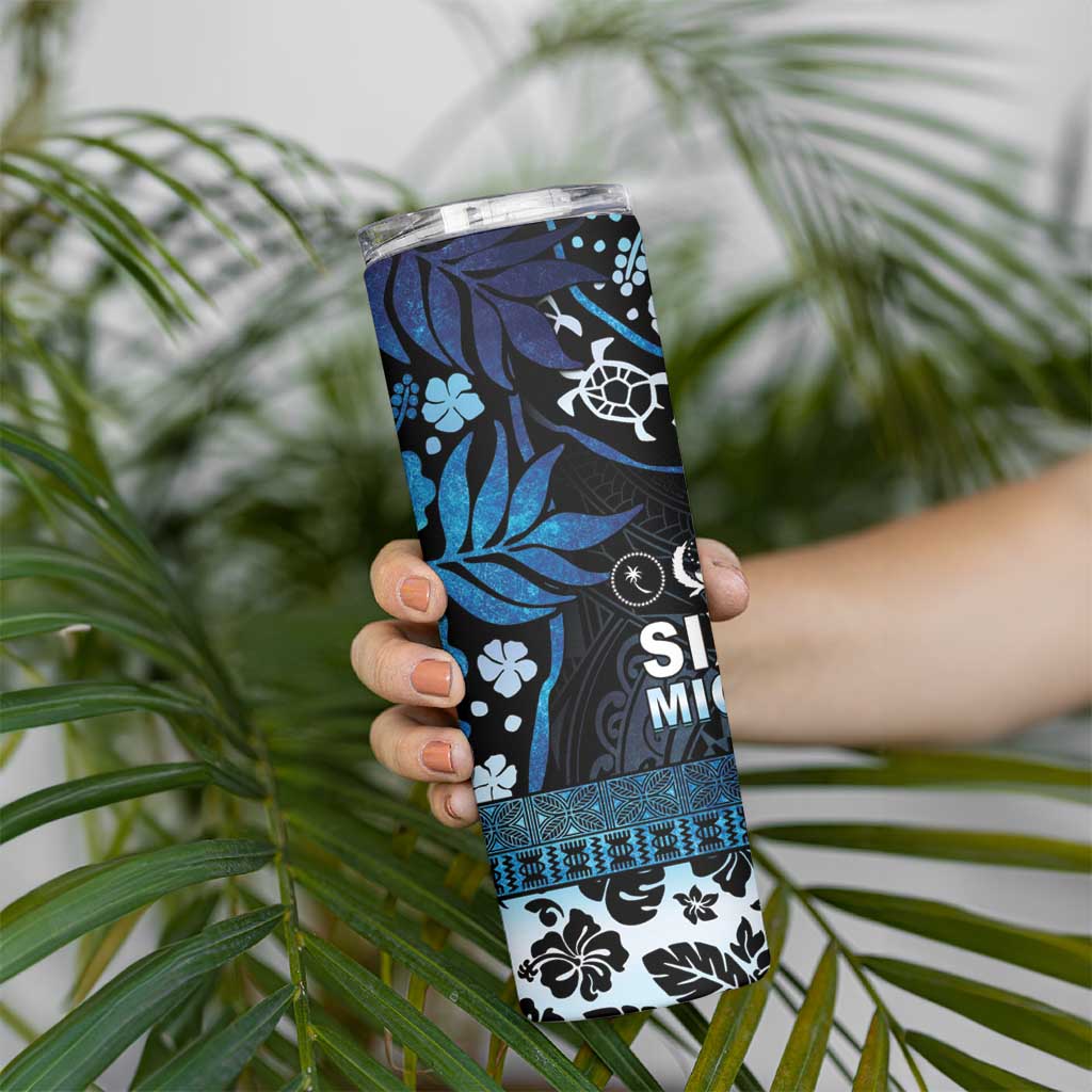 Micronesia FSM 691 Skinny Tumbler Respect Culture