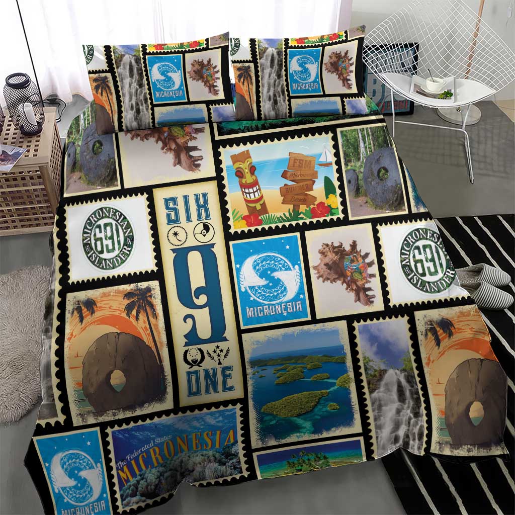 FSM Micronesia Culture Bedding Set
