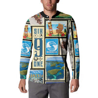 FSM Micronesia Culture Button Sweatshirt