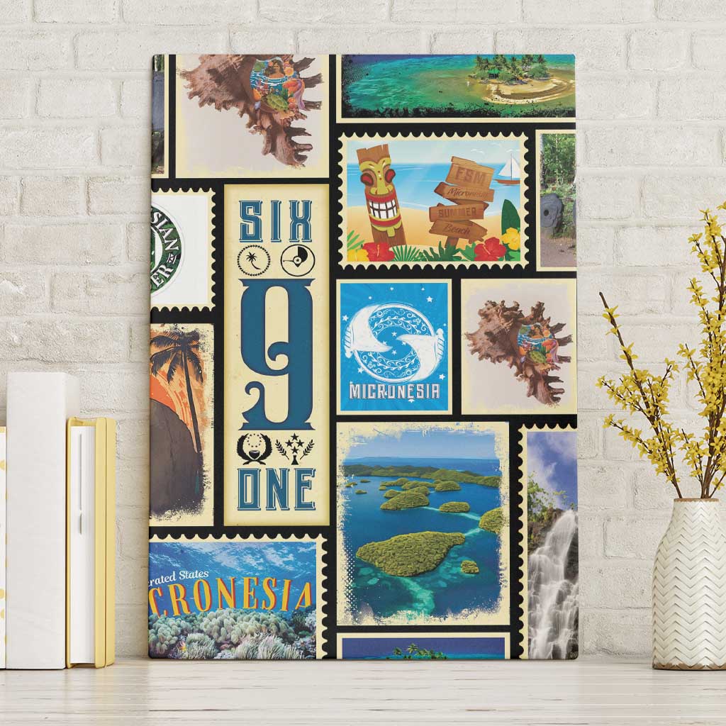 FSM Micronesia Culture Canvas Wall Art