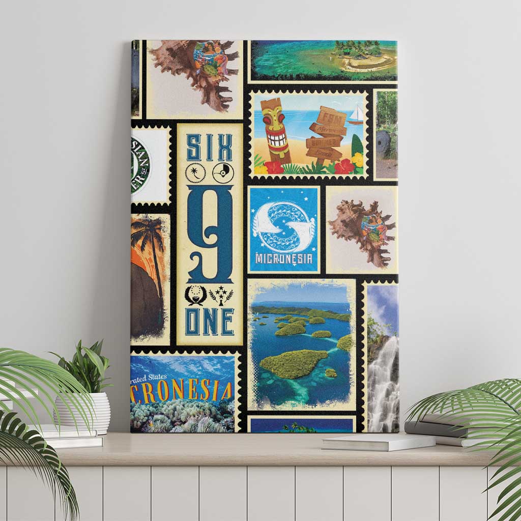 FSM Micronesia Culture Canvas Wall Art