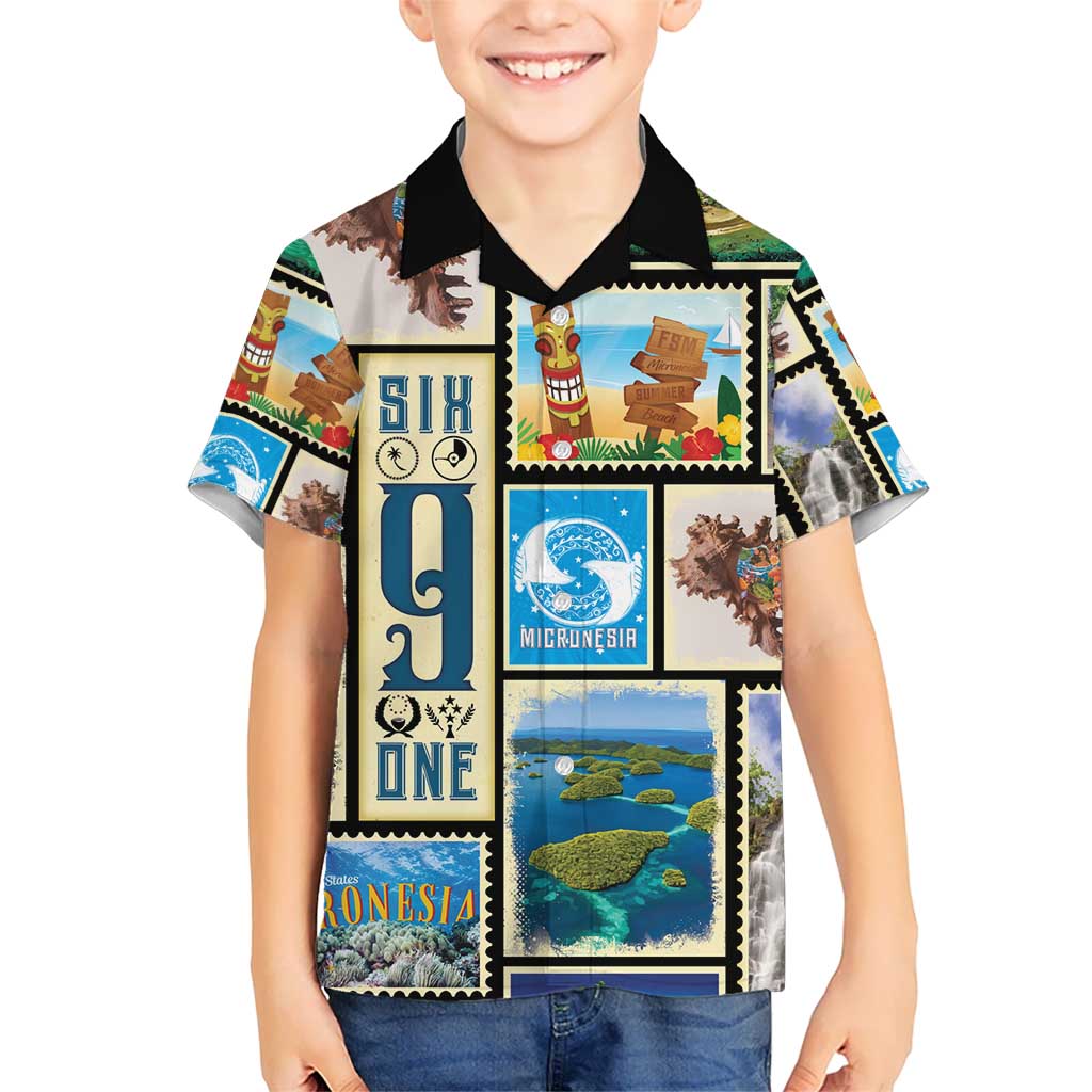 FSM Micronesia Culture Kid Hawaiian Shirt