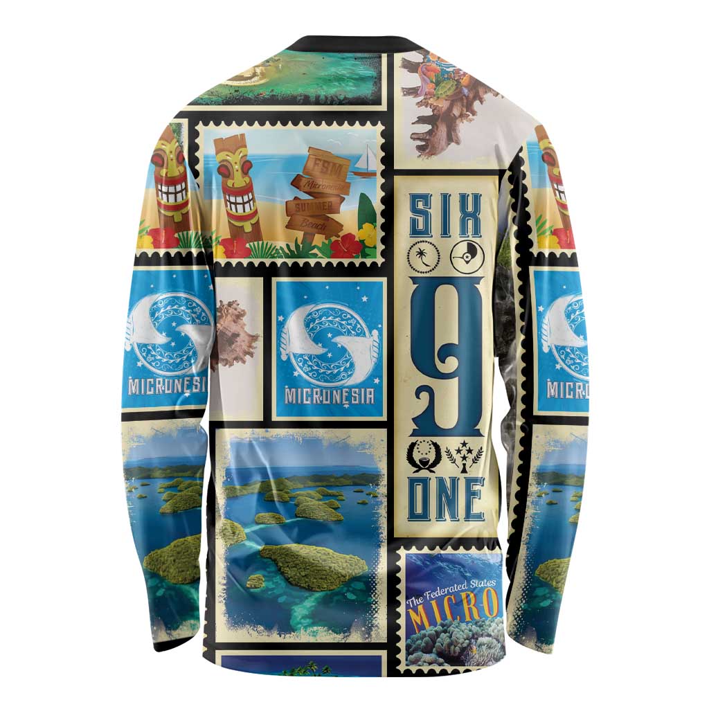FSM Micronesia Culture Long Sleeve Shirt LT05 - Polynesian Pride
